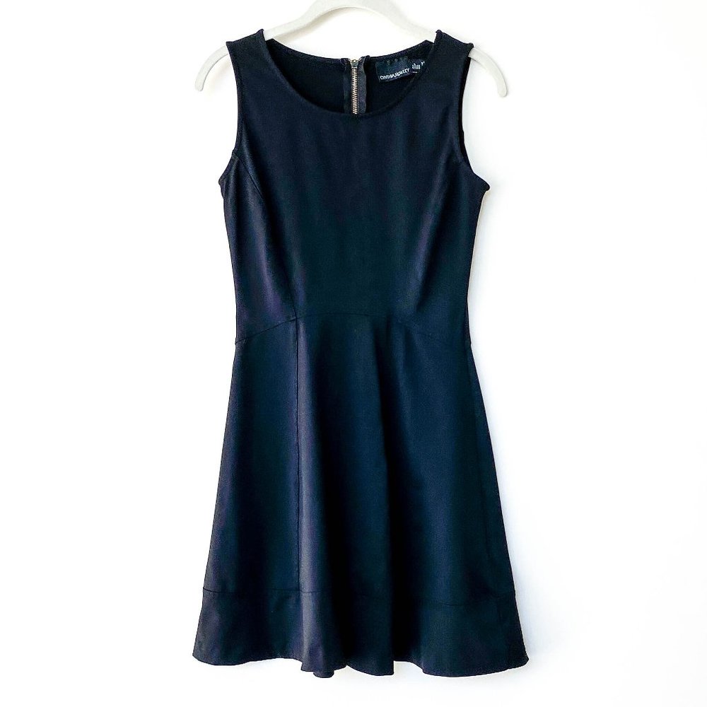 Cynthia Rowley Fit and Flare Black Mini Dress S